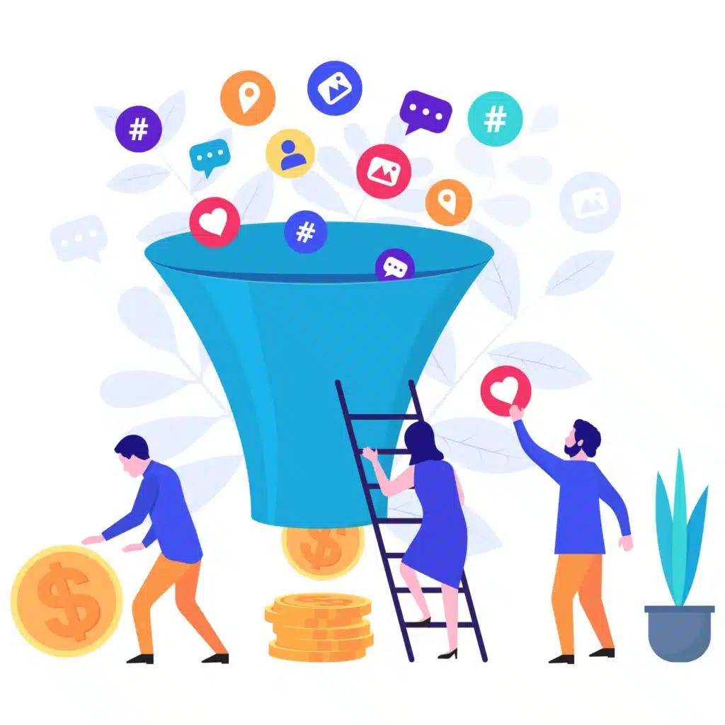 Funcionamiento de un funnel de venats