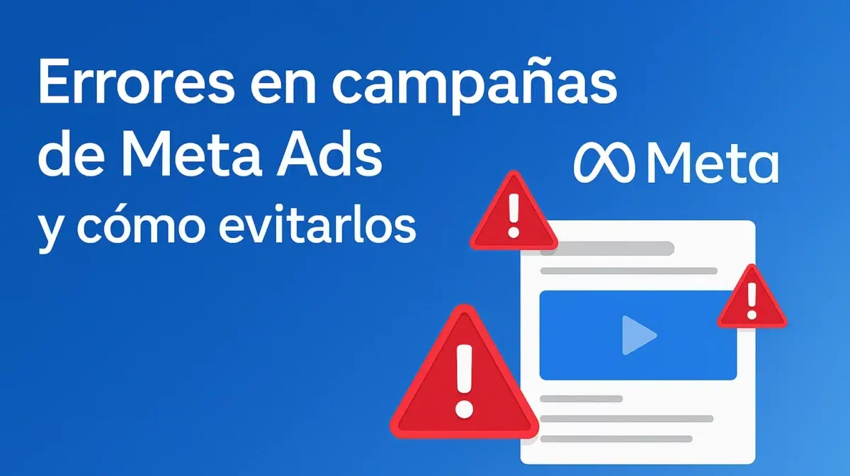 errores en campañas de Meta Ads y cómo evitarlos en 2025