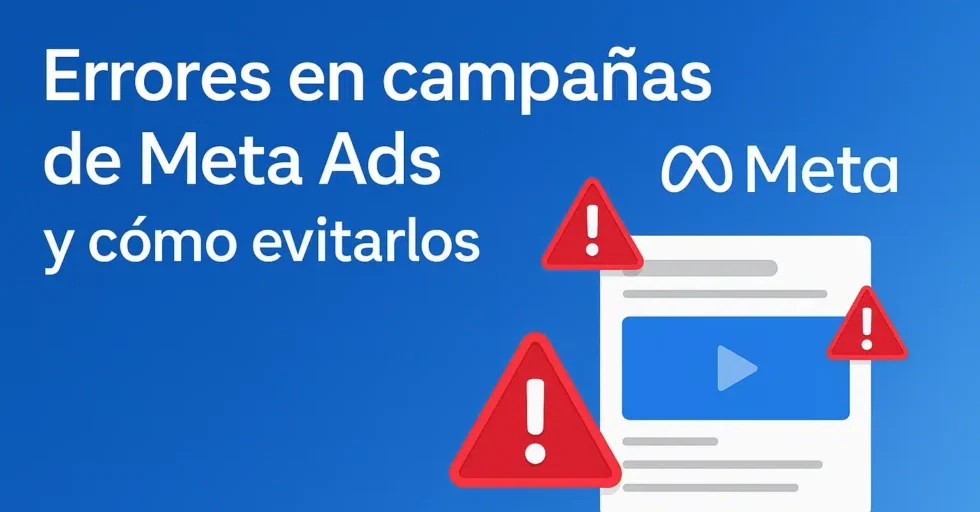 errores en campañas de Meta Ads y cómo evitarlos en 2025