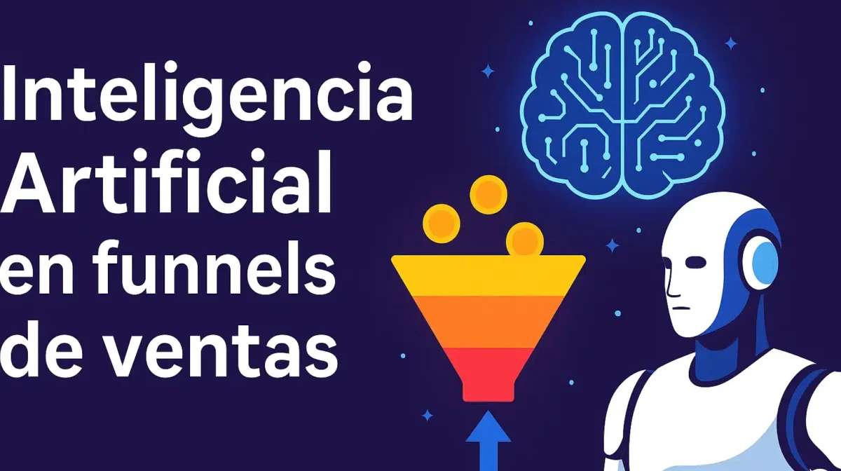 inteligencia artificial en funnels de ventas optimizando conversiones