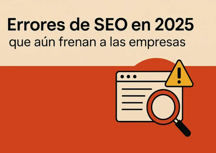 errores de SEO en 2025 que frenan el posicionamiento web