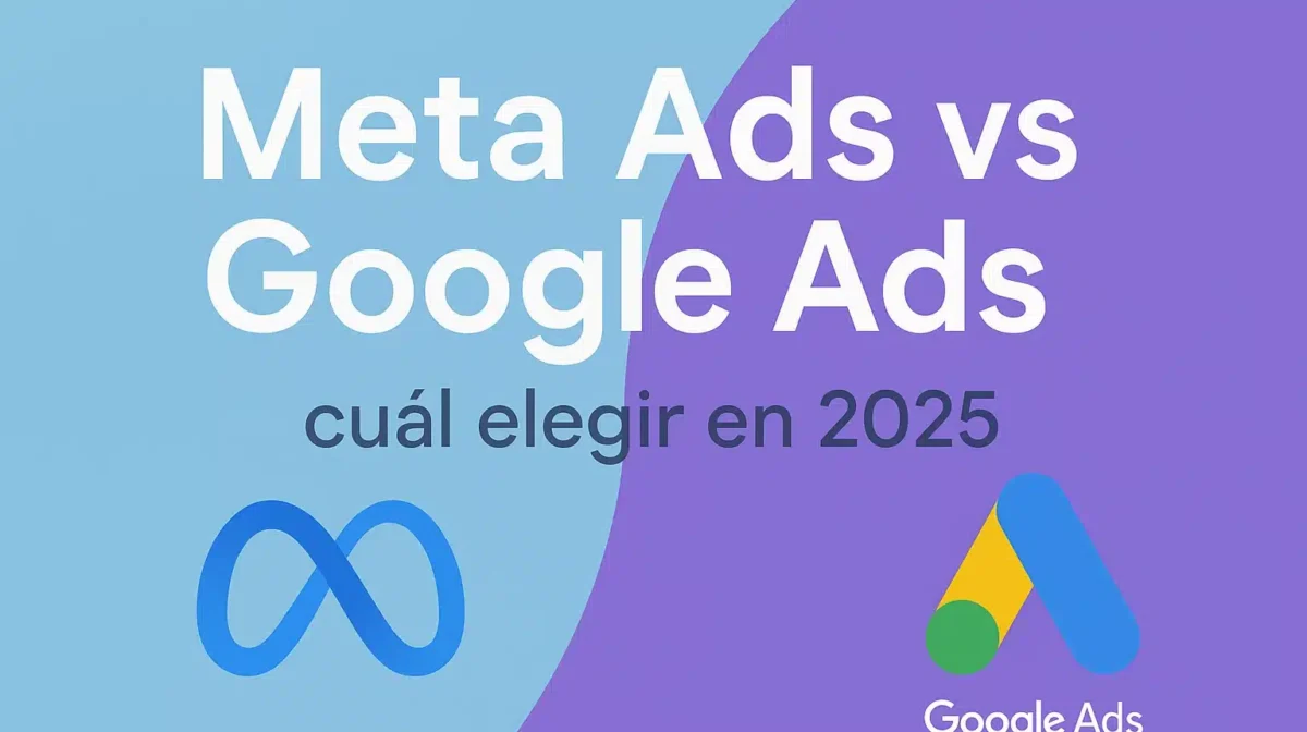 Meta Ads vs Google Ads 2025 cuál elegir para tu empresa