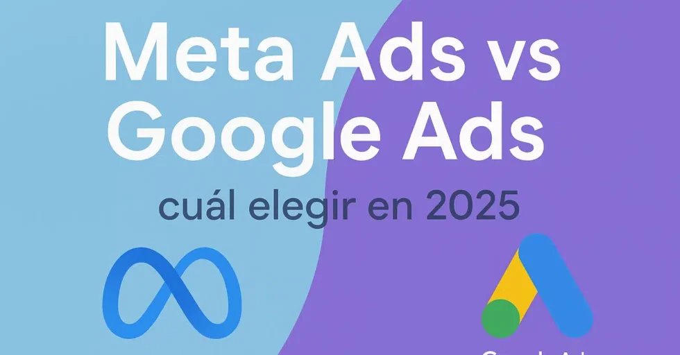 Meta Ads vs Google Ads 2025 cuál elegir para tu empresa